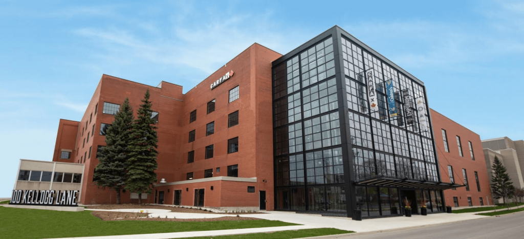 Outside of 100 Kellogg Lane outside image of 100 Kellogg Lane